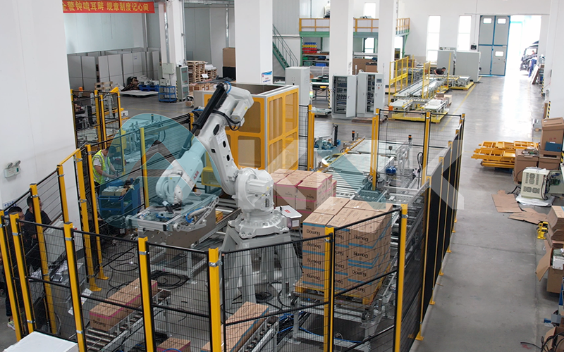 印尼P&G日化全自动后道包装线